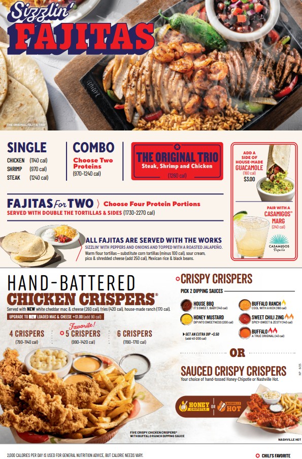 Chili's Grill & Bar Menu-1