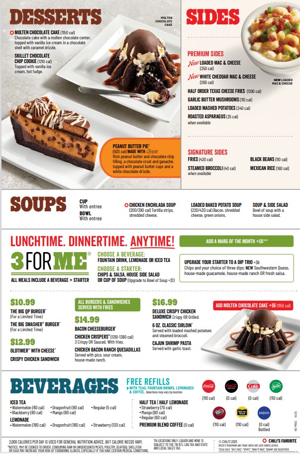 Chili's Grill & Bar Menu-4