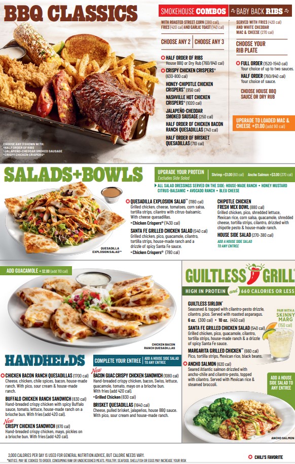 Chili's Grill & Bar Menu-5