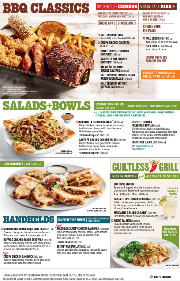 Chili's Grill & Bar Menu-6
